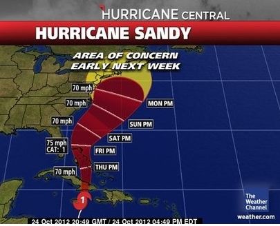 Frankenstorm Heading for Ontario Canada After Projected Landfall in ...